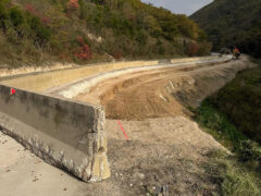 Lavori in corso ad Arcevia per ripristino Strada Regionale 360