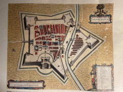 Mappa di Senigallia in epoca rinascimentale
