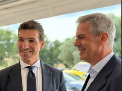 Francesco Acquaroli e Giacomo Bugaro