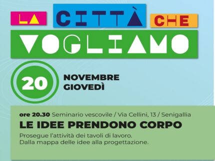 Ultimo incontro del percorso "La città che vogliamo"