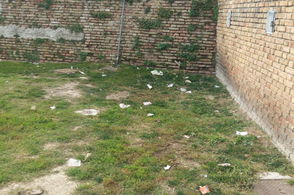 Condizioni del prato della Rocca domenica 16 novembre