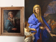 Madonna al Sepolcro - Carlo Maratta (versione senigalliese e versione romana)