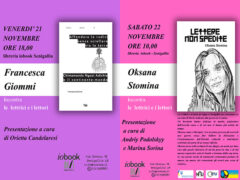 Francesca Giommi e Oksana Stomina da Iobook