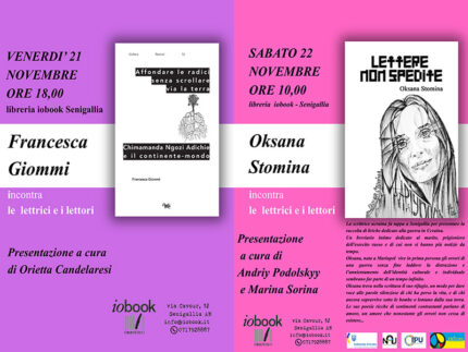 Francesca Giommi e Oksana Stomina da Iobook