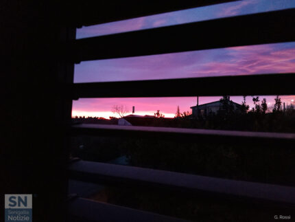 Primo bagliore - Foto Giancarlo Rossi