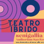 Locandina della rassegna "Teatro Ibrido"
