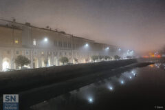 Nebbia sul Misa - Foto Francesco Sanò