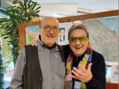 Claudio Brunetti e Tullio De Piscopo all'Albergo Bice di Senigallia