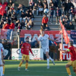 Alessandro Subissati (al centro) in azione