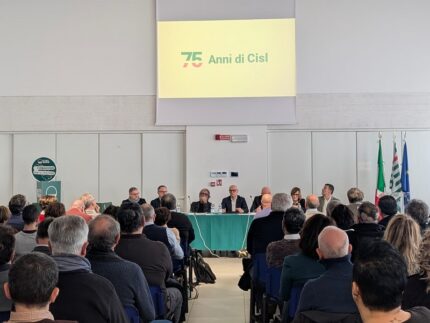 Consiglio generale Cisl Marche a Fano