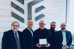 Consegna targa commemorativa Legacoop a EDRA Costruzioni - Foto Nicola Lionetti