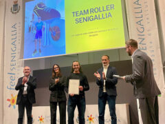 Mauro Guenci premiato dal Comune di Senigallia