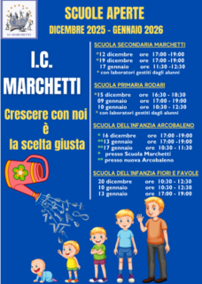 Open Days dell'Istituto comprensivo Marchetti