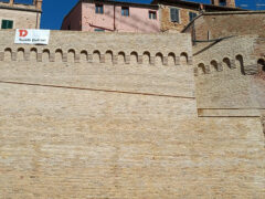 Corinaldo - Inaugurati tre interventi sulla cinta muraria