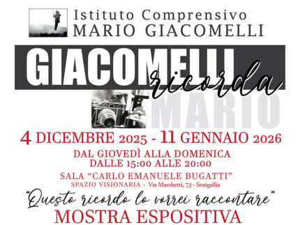 Giacomelli ricorda Mario