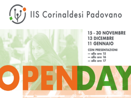 Open Days all'IIS "Corinaldesi-Padovano"