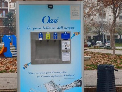 Nuove casette dell'acqua installate a Senigallia