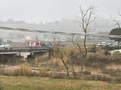 Incidente sulla strada Corinaldese a Passo Ripe di Trecastelli