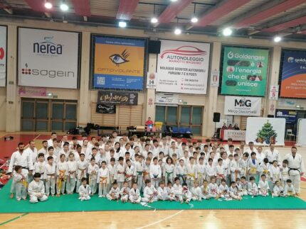 Gruppo judo della Polisportiva Senigallia