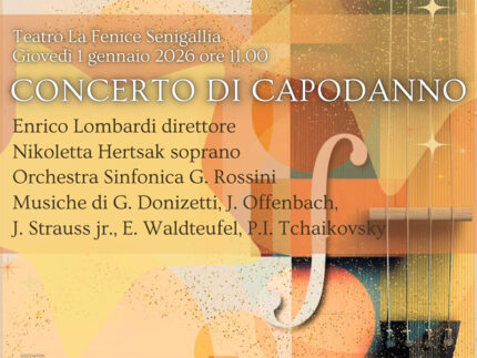 Concerto di Capodanno 2026 al Teatro La Fenice di Senigallia
