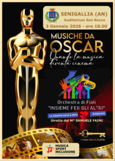 Musiche da oscar a Senigallia con l'orchestra di fiati Insieme per gli altri