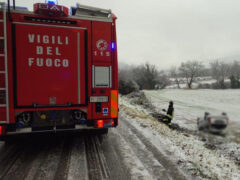 Neve sulle Marche tra il 5 e il 7 gennaio 2026: interventi dei Vigili del Fuoco