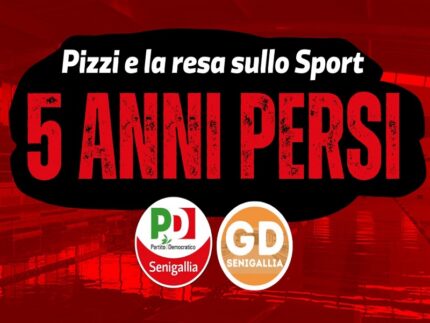Pd Senigallia sull'assessore allo sport Pizzi