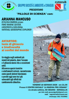 Incontro a Senigallia con Arianna Mancuso