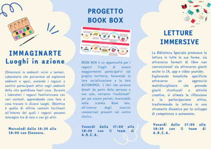 Attività pomeridiane invernali di Fondazione A.R.C.A. - ETS