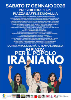 In piazza per il popolo iraniano - Presidio a Senigallia