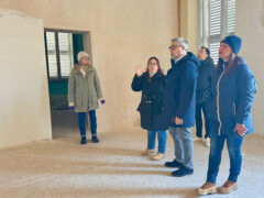 Sopralluogo di sindaco e assessori all'ex Collegio Pio IX