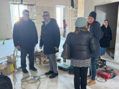 Sopralluogo di sindaco e assessori all'ex Collegio Pio IX