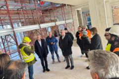 Sopralluogo cantiere Scuola Puccini