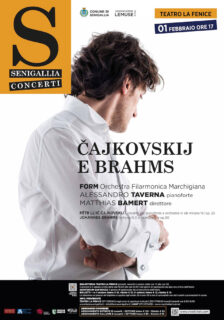 Čajkovskij e Brahms alla Fenice di Senigallia con Alessandro Taverna e la FORM