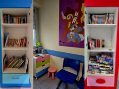 Progetto Sanitart - Donazione libri a Pediatria Ospedale Senigallia