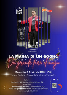 Magic Espy al Teatro Portone di Senigallia