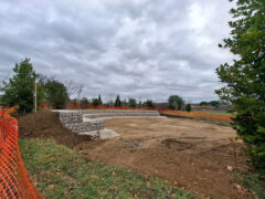 Parco della Cesanella - Anfiteatro in via di realizzazione