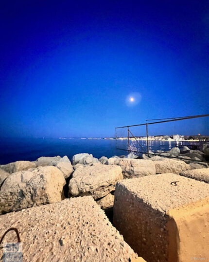 Luna e tutto si illumina - Foto Barbara Brusoni