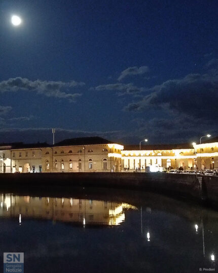 Scorcio serale dal ponte - Foto Berico Predieri