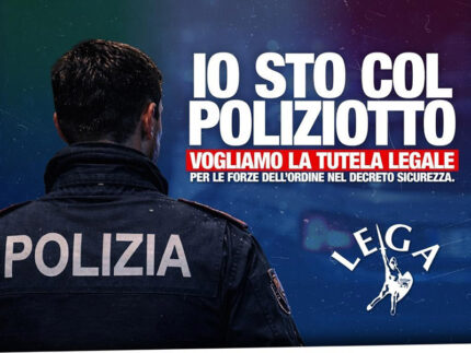 Io sto col poliziotto