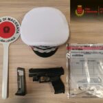 Pistola a gas sequestrata a Macerata