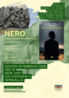 Presentazione libro "Nero come il colore della mia pelle"