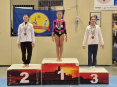 Ginnastica Artistica Cesanella sul podio (primo posto) Ginnastica Artistica Cesanella sul podio (primo posto)