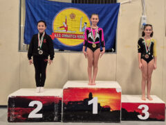 Ginnastica Artistica Cesanella sul podio (primo posto) Ginnastica Artistica Cesanella sul podio (primo posto)