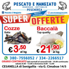 Pescato e Mangiato - Super offerta fino al 01/03/2026