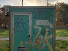 Centralina dismessa per monitoraggio dell'aria