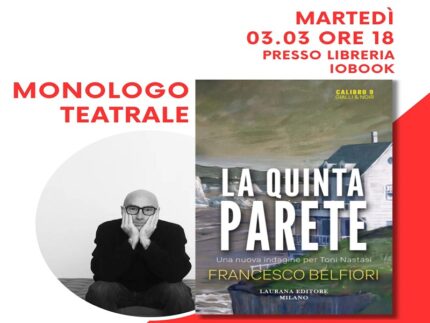 Presentazione del libro "La quinta parete" alla libreria IoBook