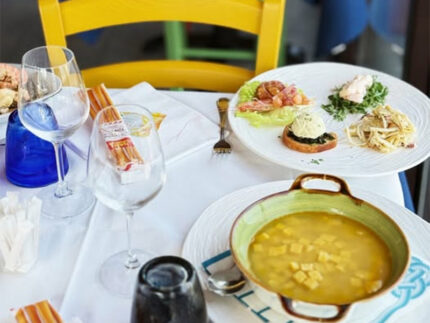 Antipasto del Ristorante El Garagol di Marotta