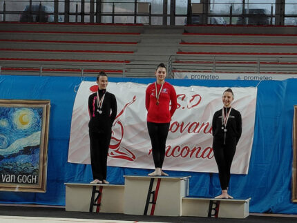 Ginnastica ritmica: Polisportiva Senigallia sul podio
