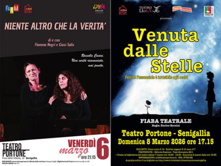 Al Teatro Portone "Nient'altro che la verità" e "Venuta dalle stelle"
